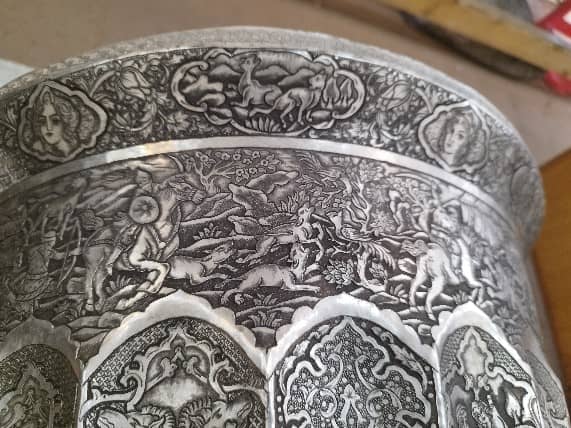 تولیدکننده کاسه لاله و سنگاب نیل قلم در اصفهان